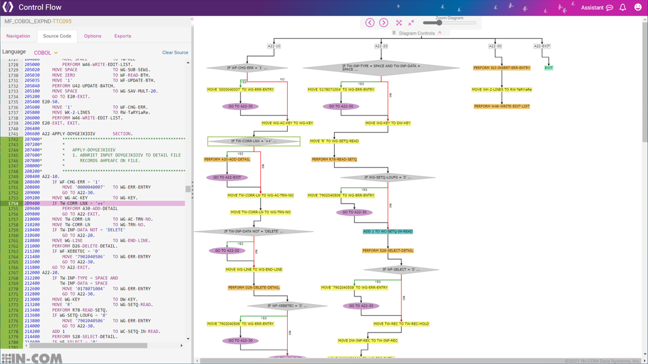screenshot of SMART TS XL